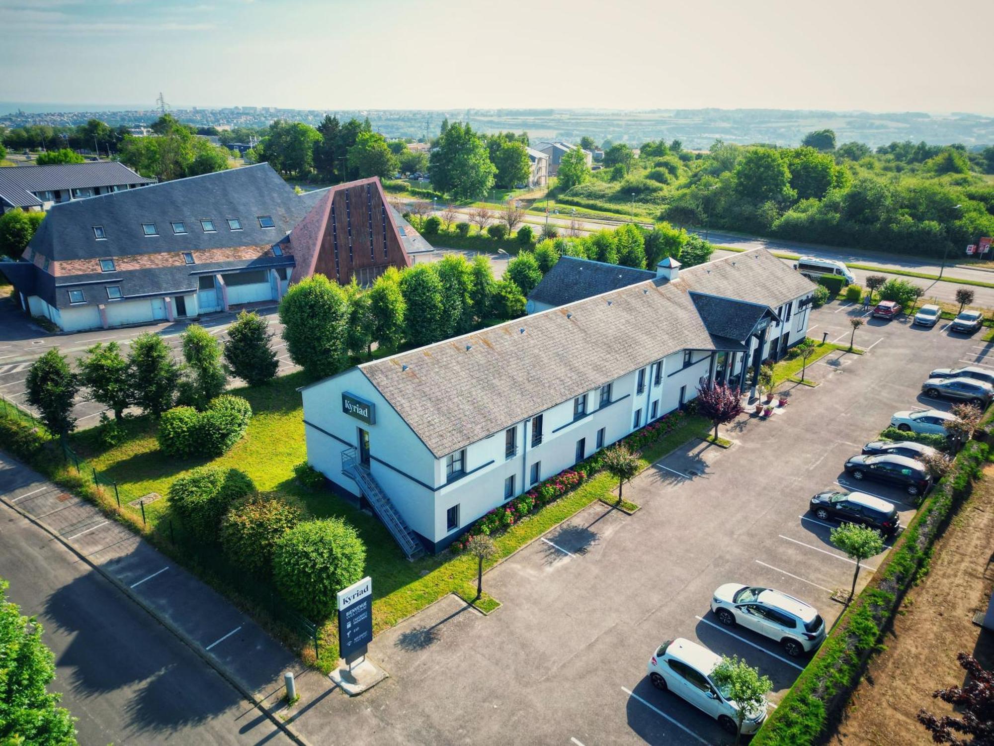 Hôtel Les Camélias Dieppe ex Kyriad Saint-Aubin-sur-Scie Exterior foto